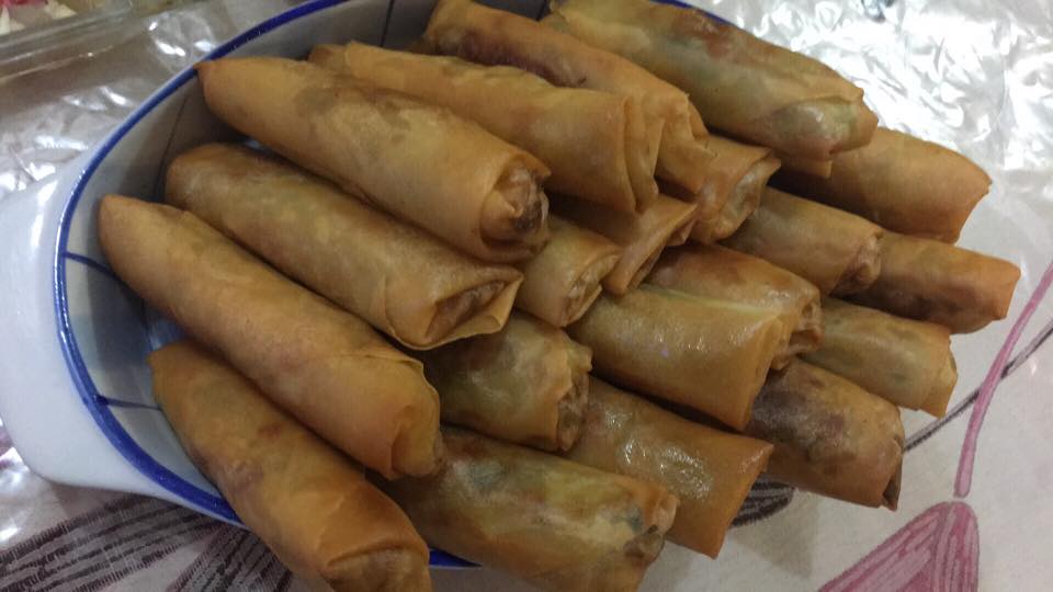 lumpia or srpring rolls
