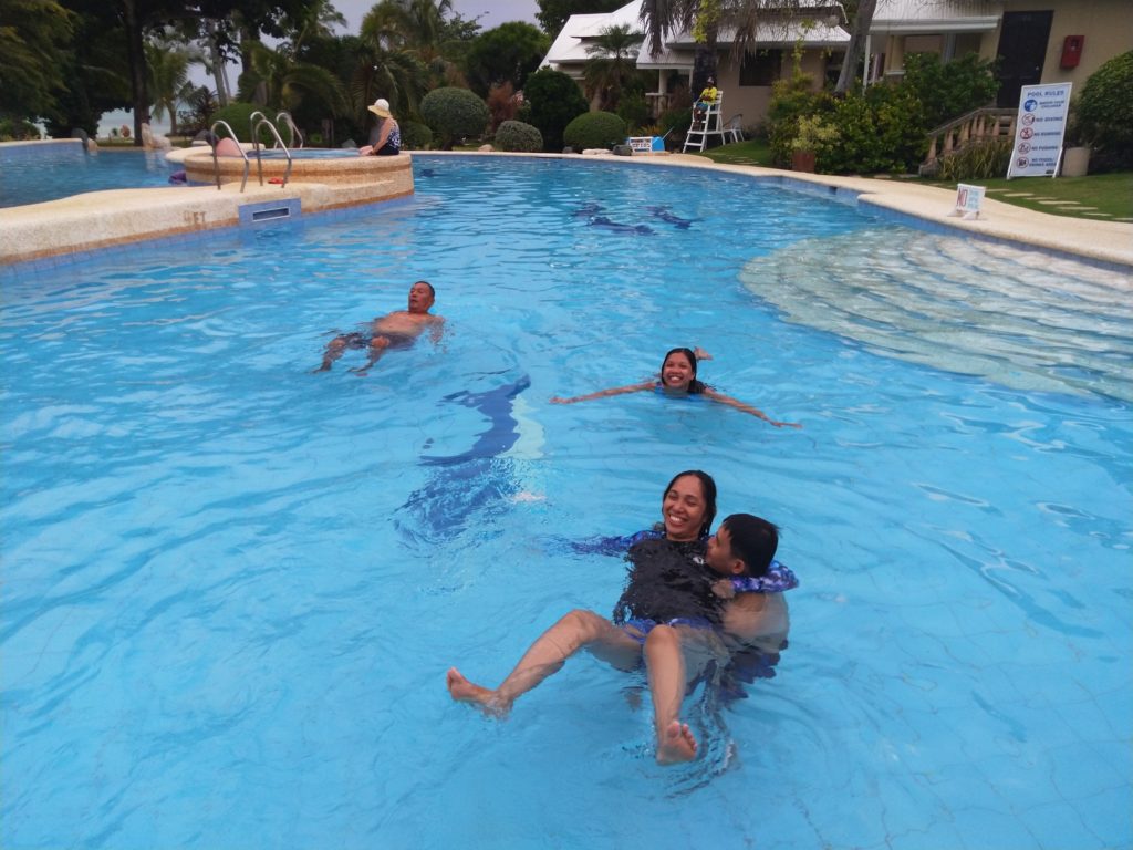 cebu to bantayan island octong cave resort pool